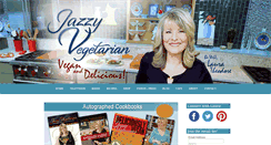 Desktop Screenshot of jazzyvegetarian.com
